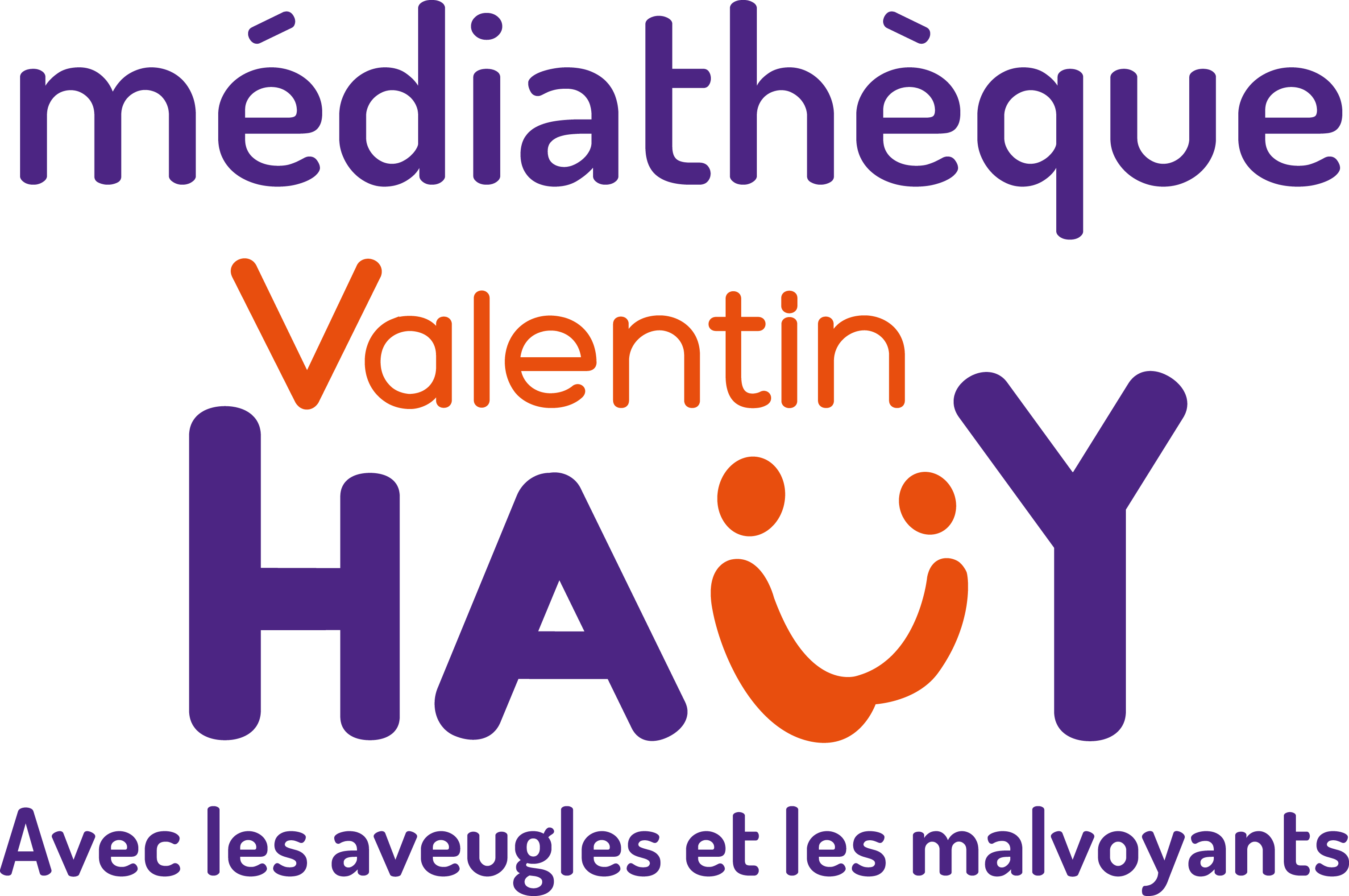 logo mediatheque Valentin Hauy